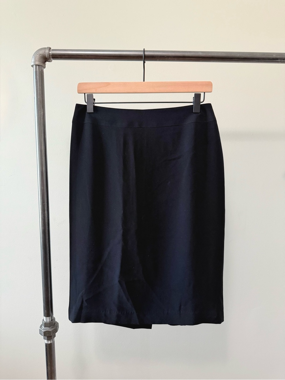 Classic Vintage Louben Black Pencil Skirt - Women